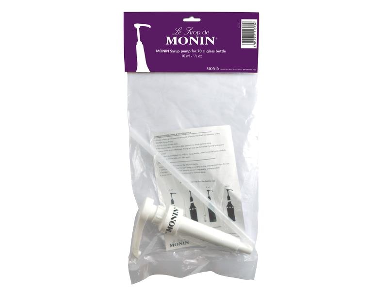 Monin Pumpe 10 ml für 700 ml Glasflaschen Dosierpumpe für Sirup-Glasflaschen