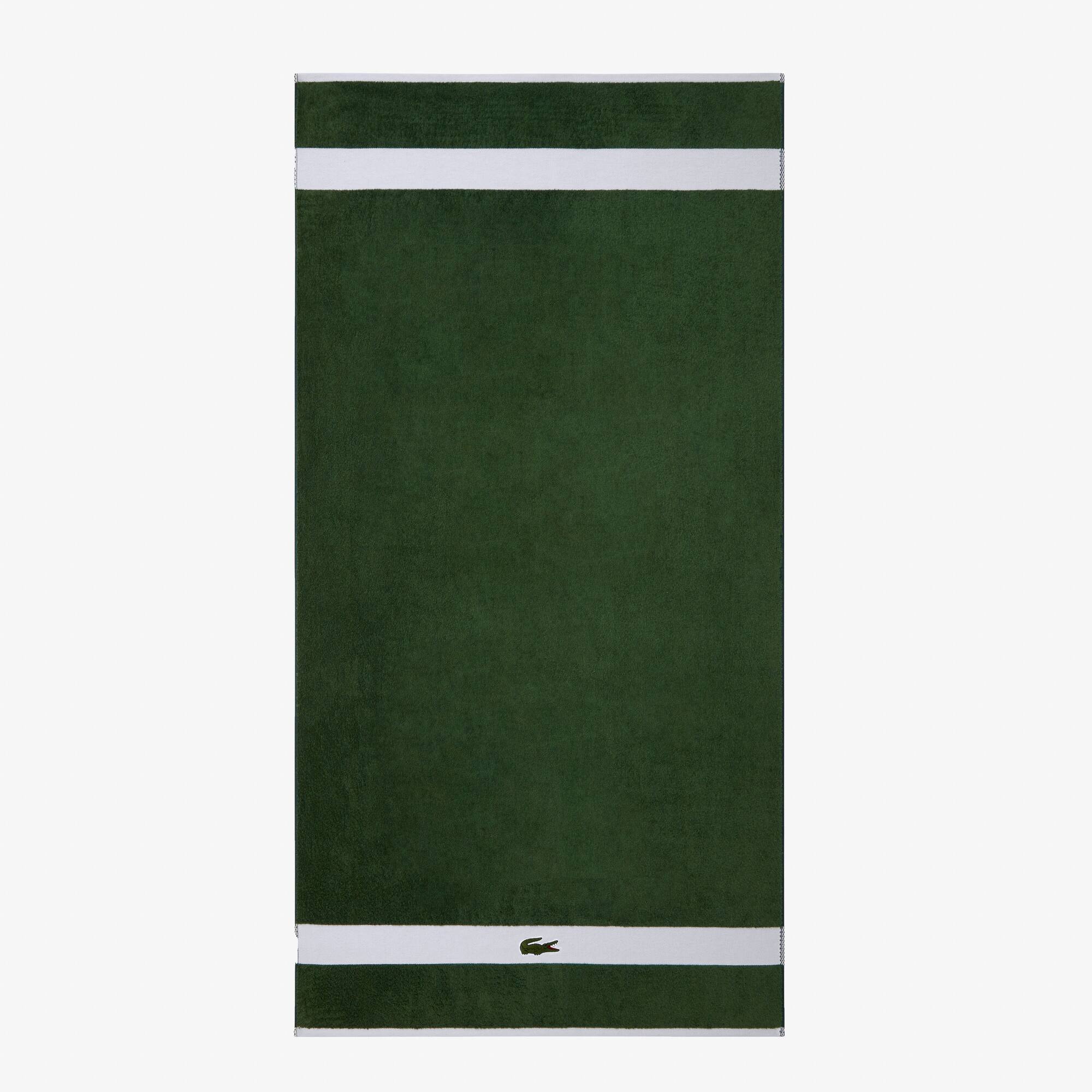 L Casual Handtuch Badehandtücher - Grün - Lacoste - Unisex