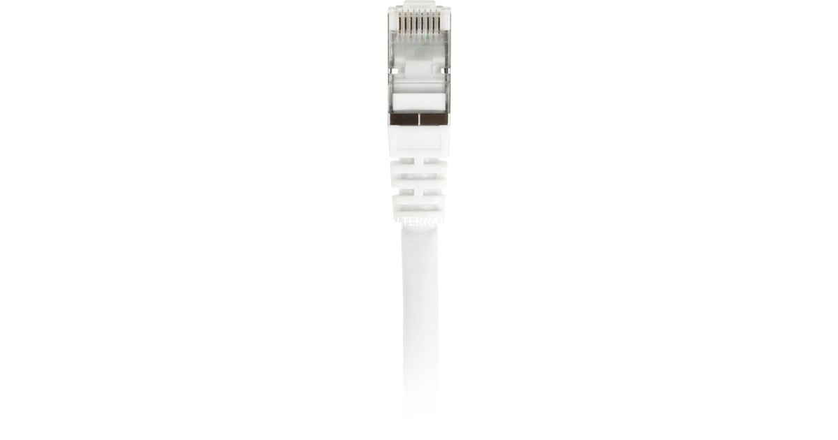 SharkoonPatchkabel SFTP, RJ-45 met Cat.7a  (Wit, 3 meter, Ruwe kabel)