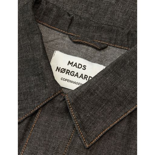 Mads Nørgaard Soft Denim Soleil Jakke, Black Melange, 36-38