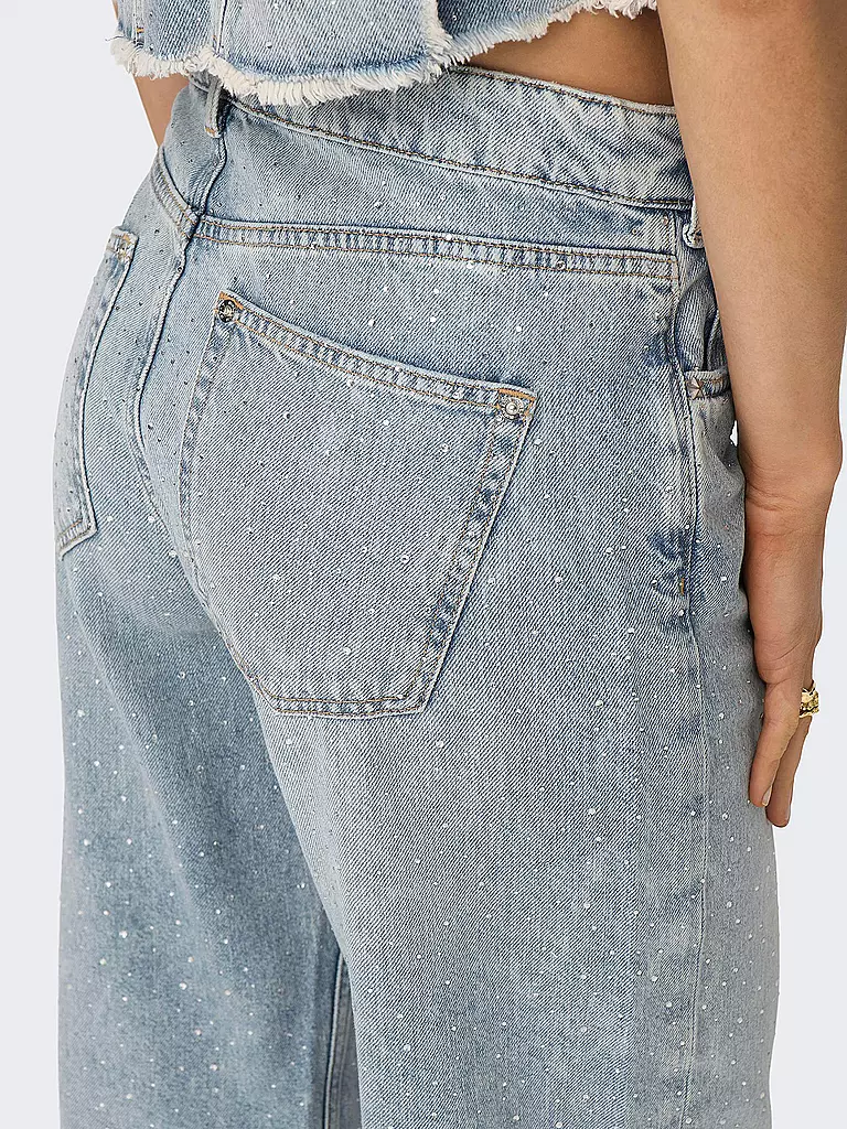 ONLY Jeans Wide Fit ONLCOBAIN hellblau