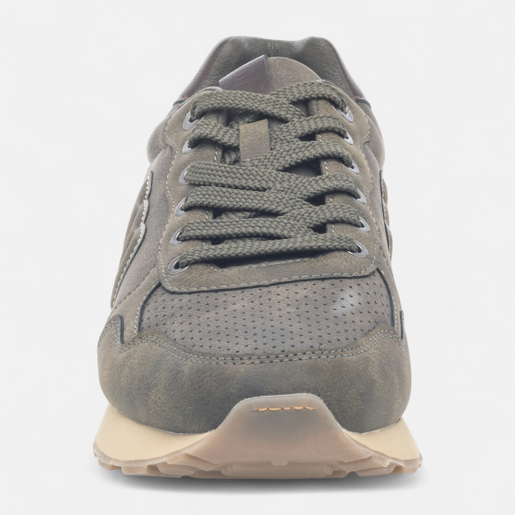 Baskets basses Homme kaki