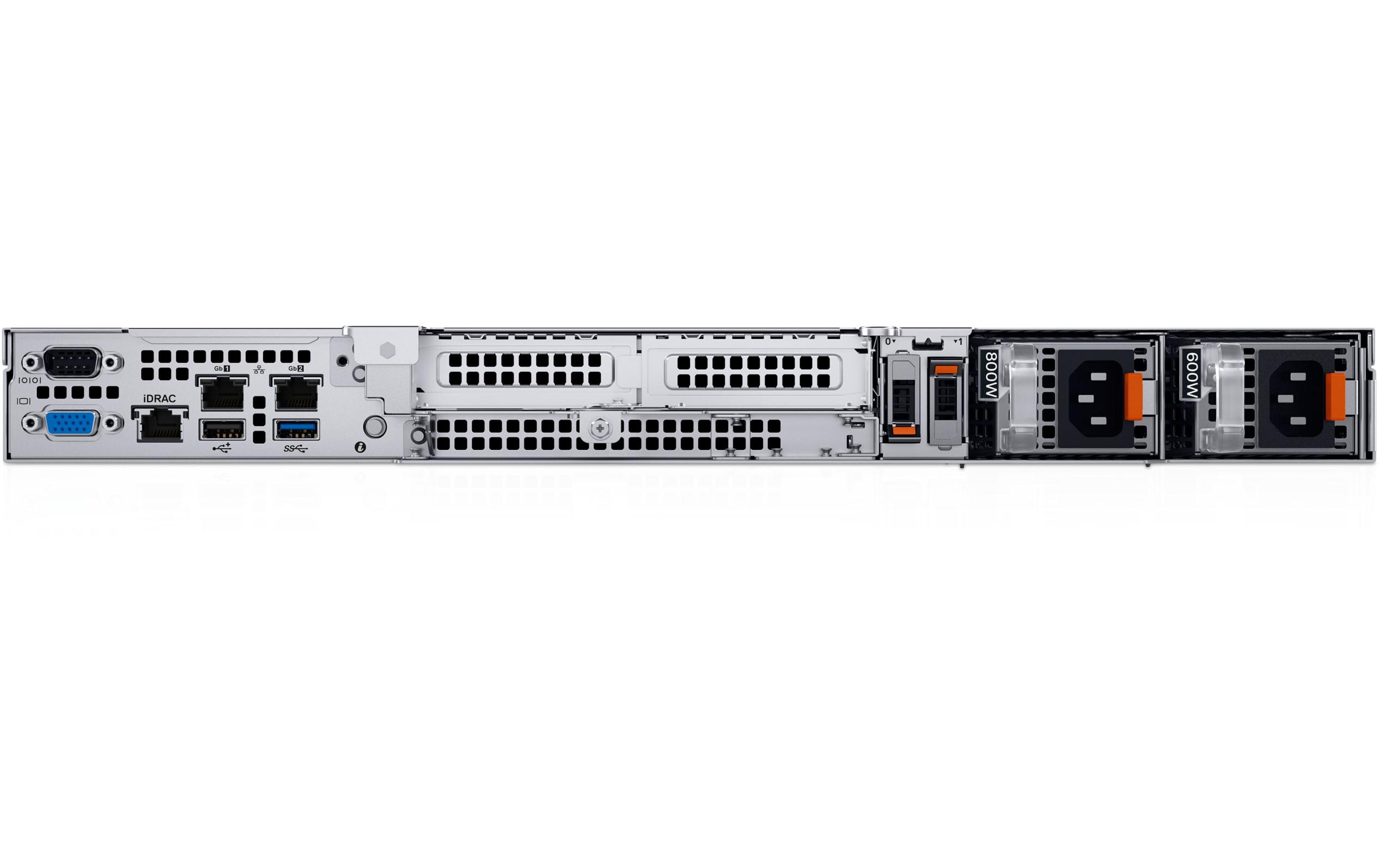Server PowerEdge R360 Intel Xeon E-2468<br>Kompakter 1HE-Rackserver mit Intel Xeon CPU, ECC-Speicher, iDRAC9 Enterprise und Hot-Plug-fähigen SSDs – ideal für Datenbanken, Edge-Computing und Collaboration-Anwendungen