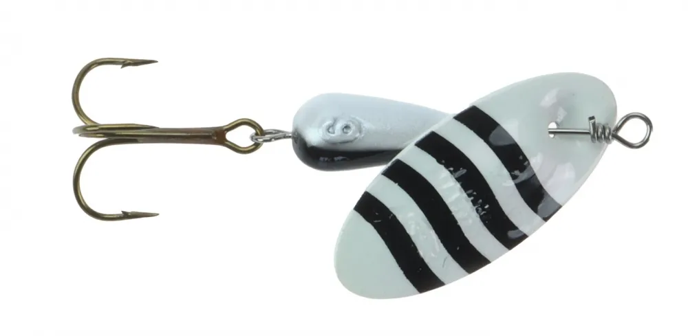 Panther Martin Panther Martin Albino Zebra Hvit / Sorte Striper