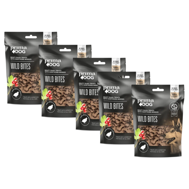 PrimaDog Wild bites snack pour chien