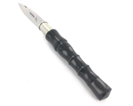 Nontron Virole n° 25 - Libellule - Manche en Ebène Couteaux de Poche par Nontron