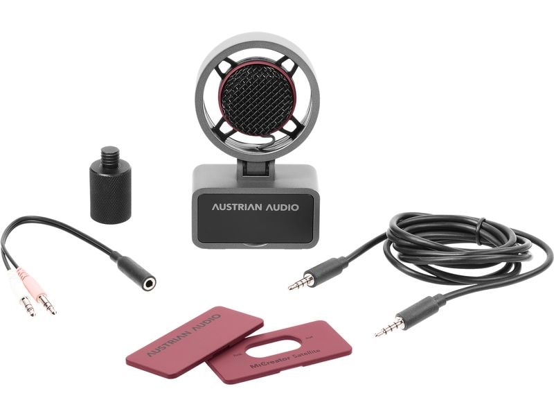 Austrian Audio Mikrofon MiCreator Satellite Mic Studiomikrofon mit USB-C-Anschluss
