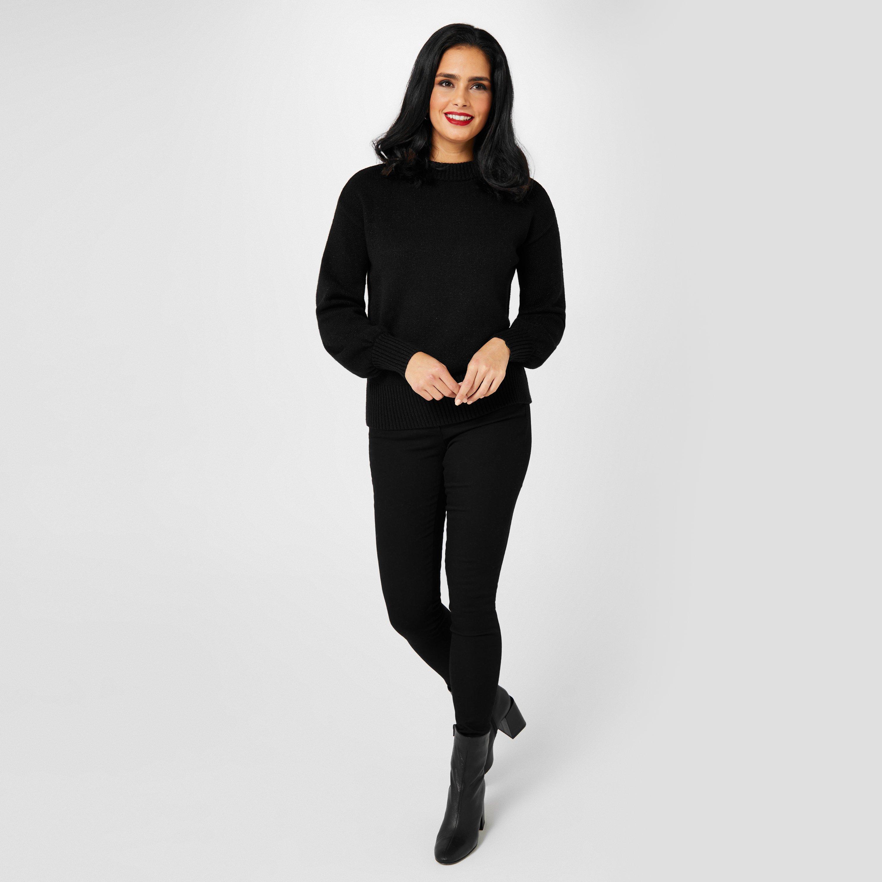 Biba Sparkle Rib Knitted Jumper