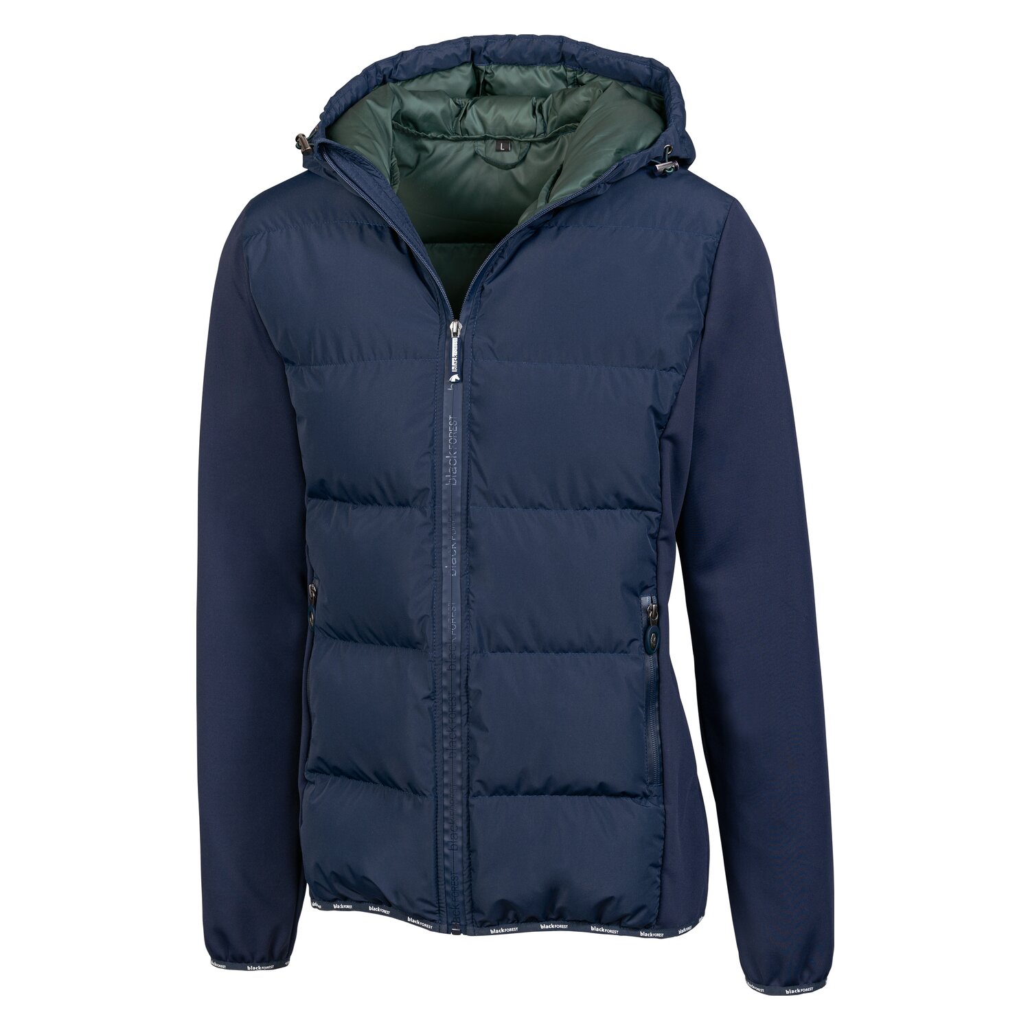 black forest Materialmix-Jacke  - navy - XS