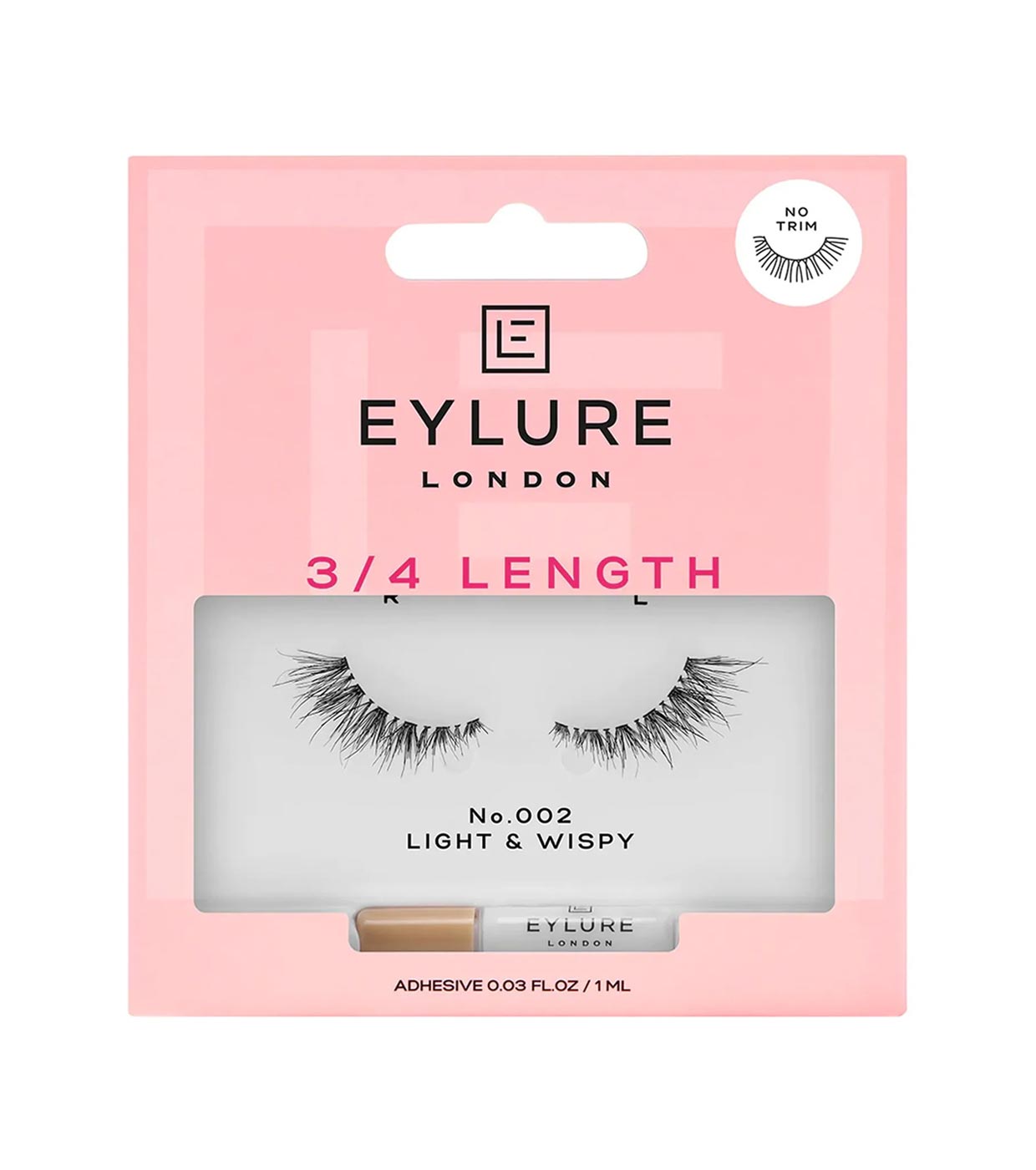 Eylure - Cílios postiços 3/4 Length - N° 002