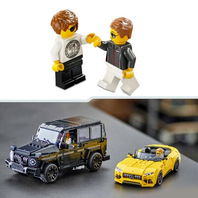 LEGO Speed Champions 76924 Mercedes-AMG G 63 og Mercedes-AMG SL 63