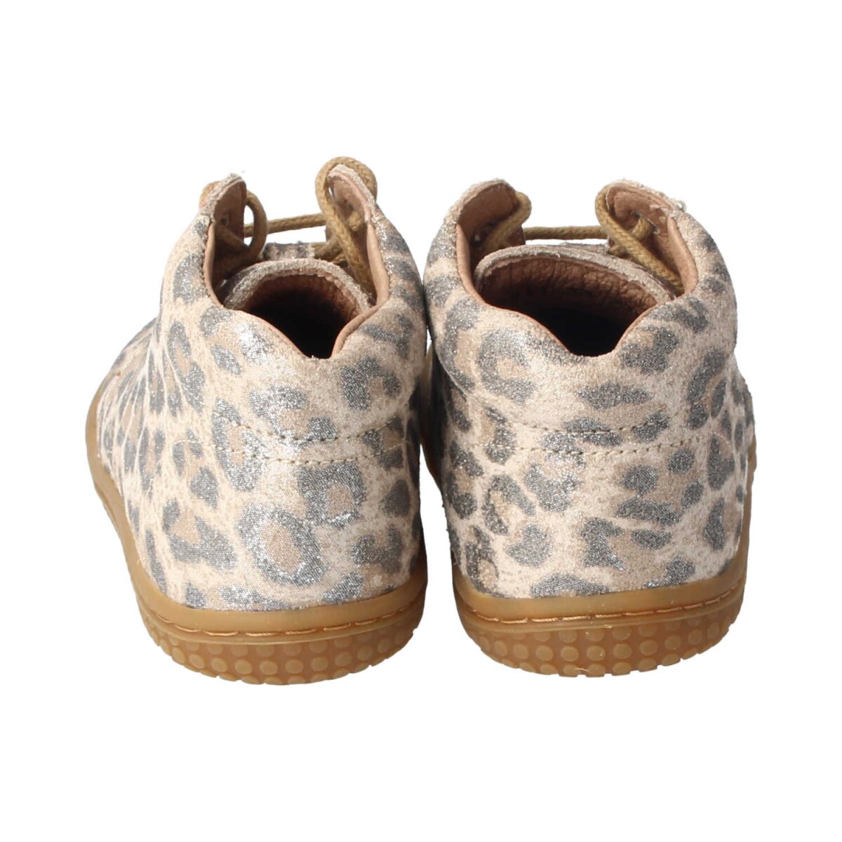 WL3211-33 glitter ecru LEO velours leather laces Weite/W