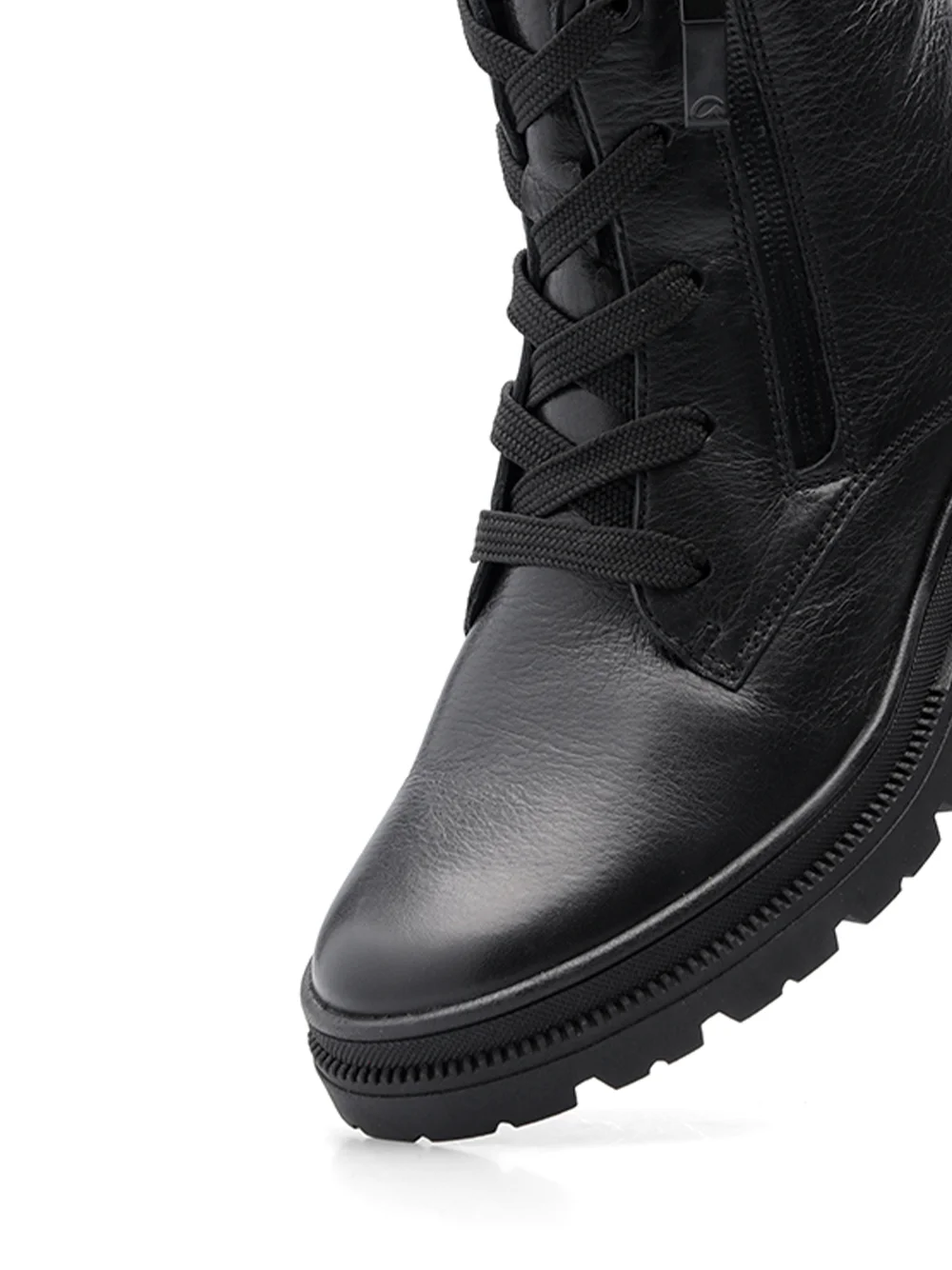 Schnürstiefelette Dover schwarz