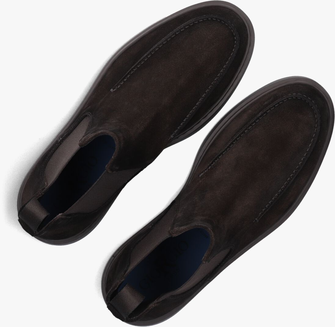 bruine giorgio chelsea boots 19216
