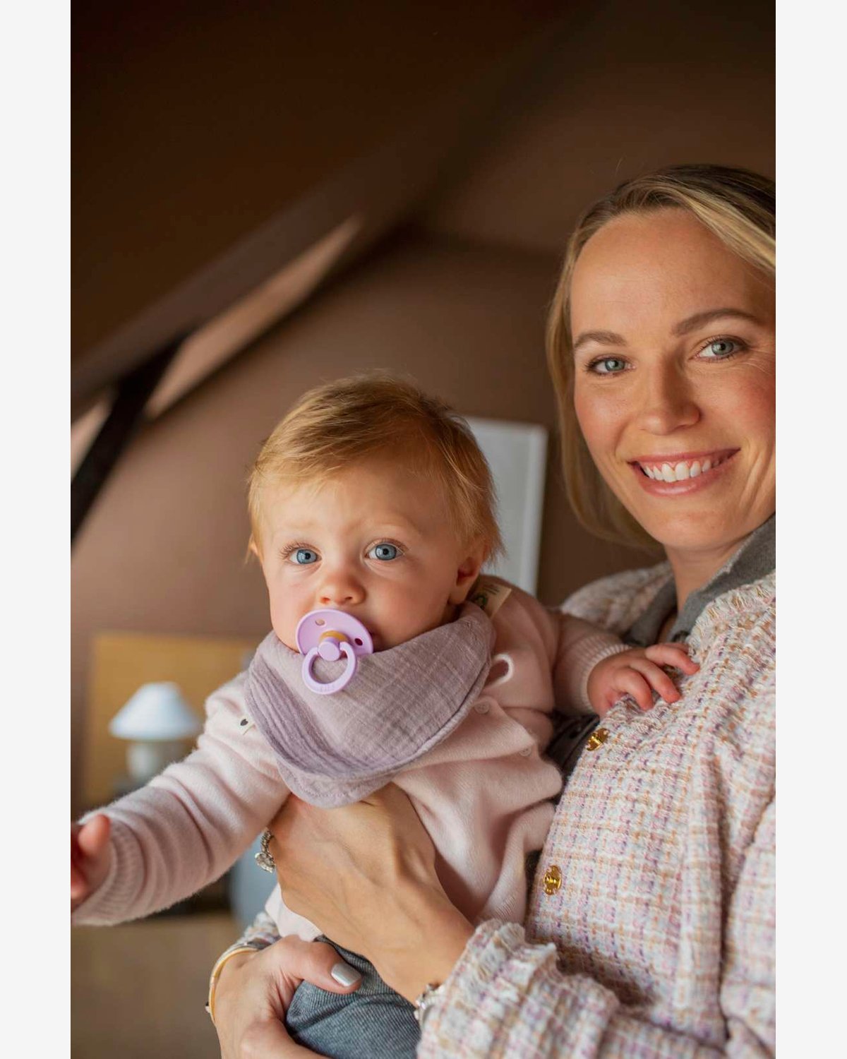 BIBS Smokk Colour Round – Rund, Naturgummi