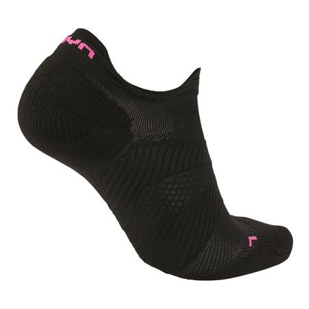 CYCLING GHOST Damen-Socken  black pink fluo  35-36