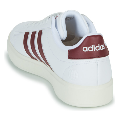 Adidas Sportswear - GRAND COURT 2.0 - Blanc / Bordeaux