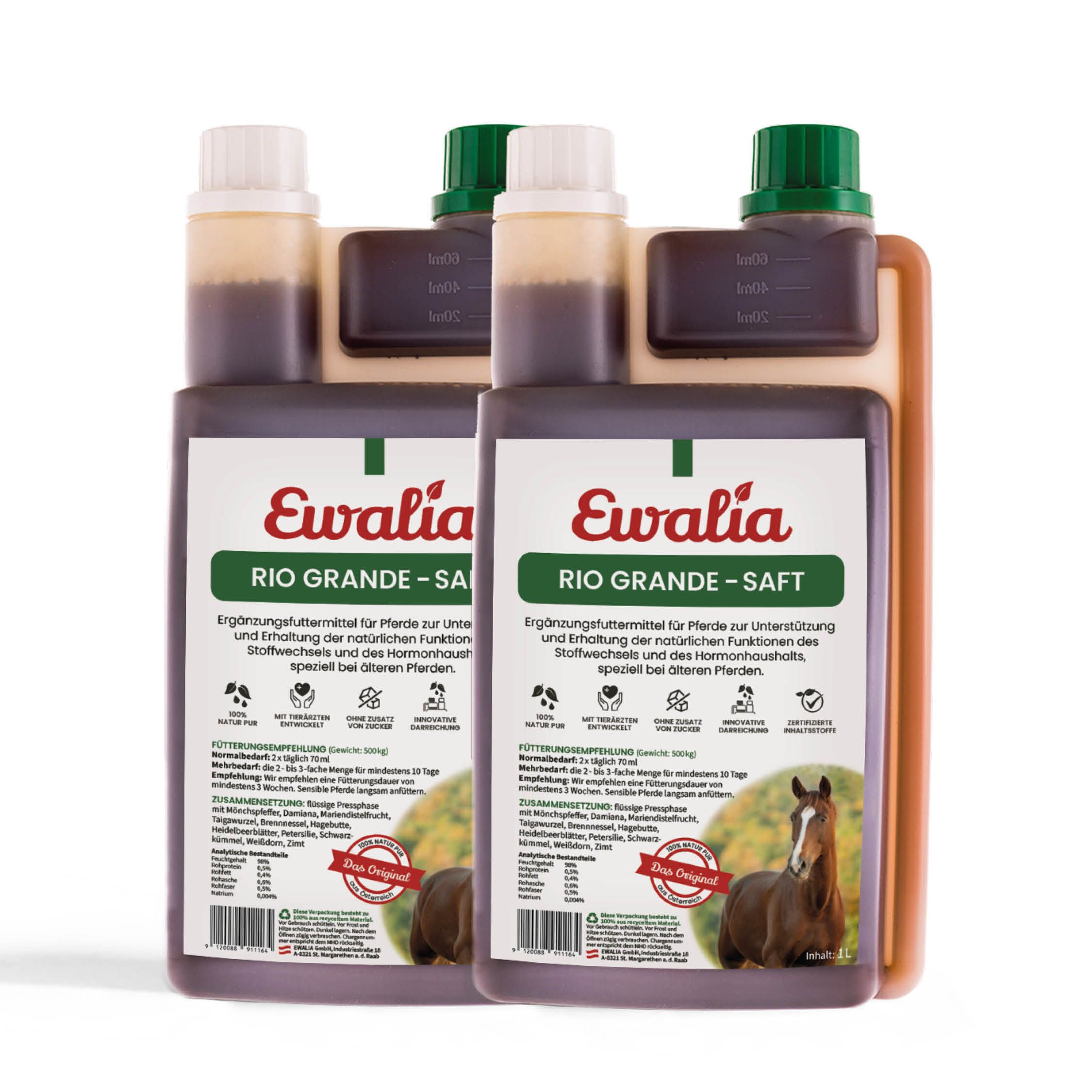 EWALIA Rio Grande für Pferde Doppelpack