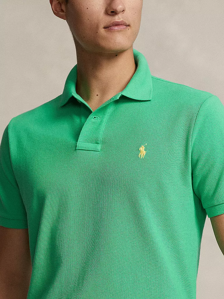 POLO RALPH LAUREN Poloshirt Custom Slim Fit grün