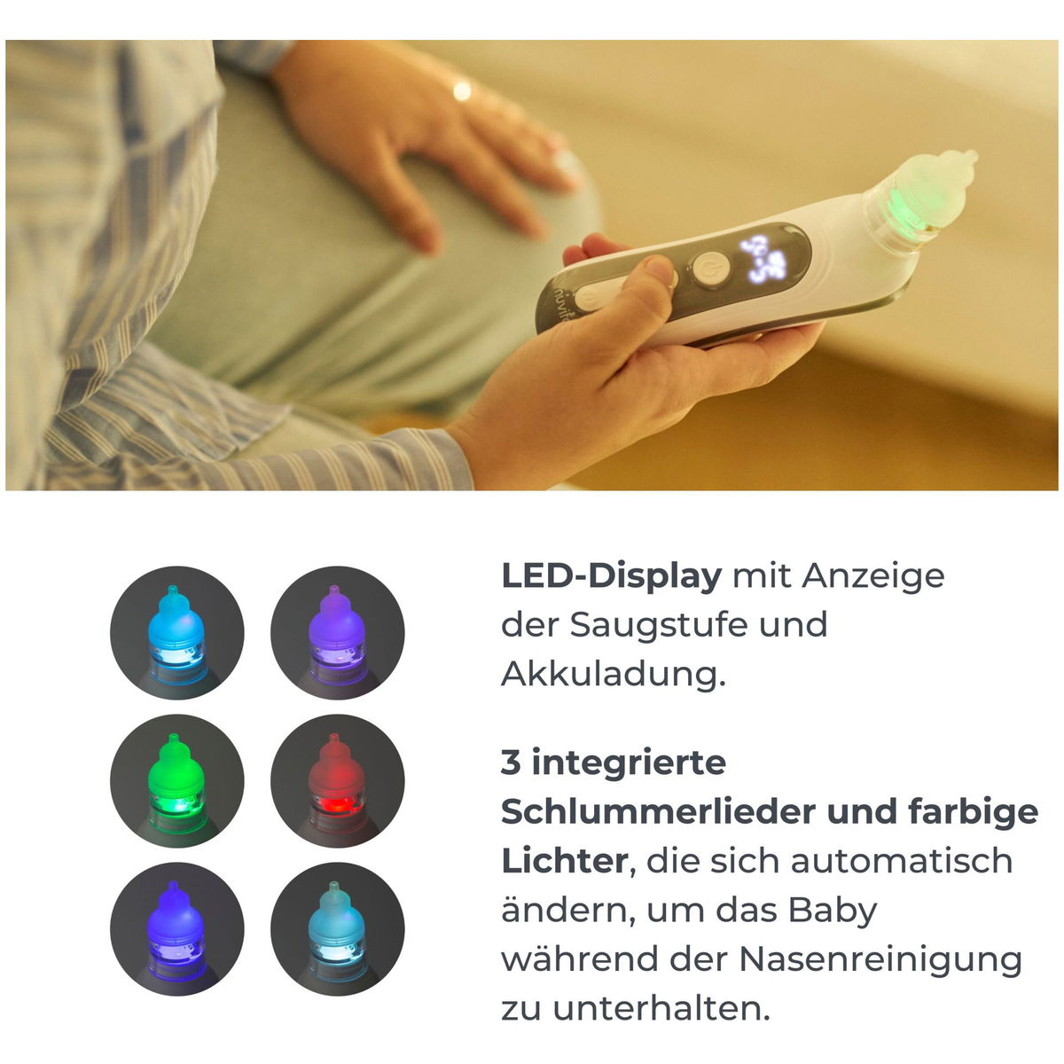 nuvitanuvita   Elektrischer Nasensauger