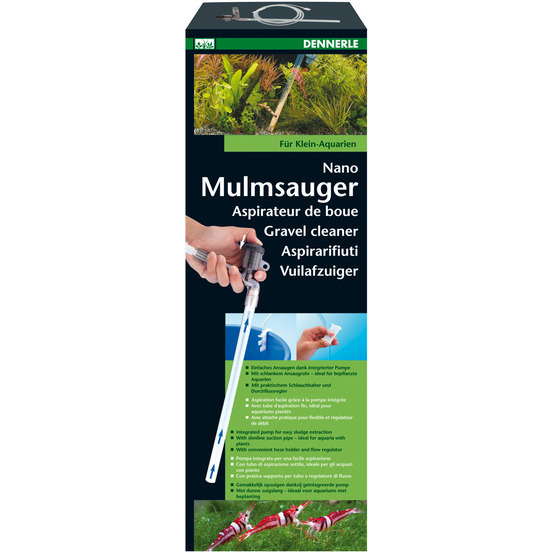 Aspirateur de boue pour petits aquariums de 10 à 40 L
