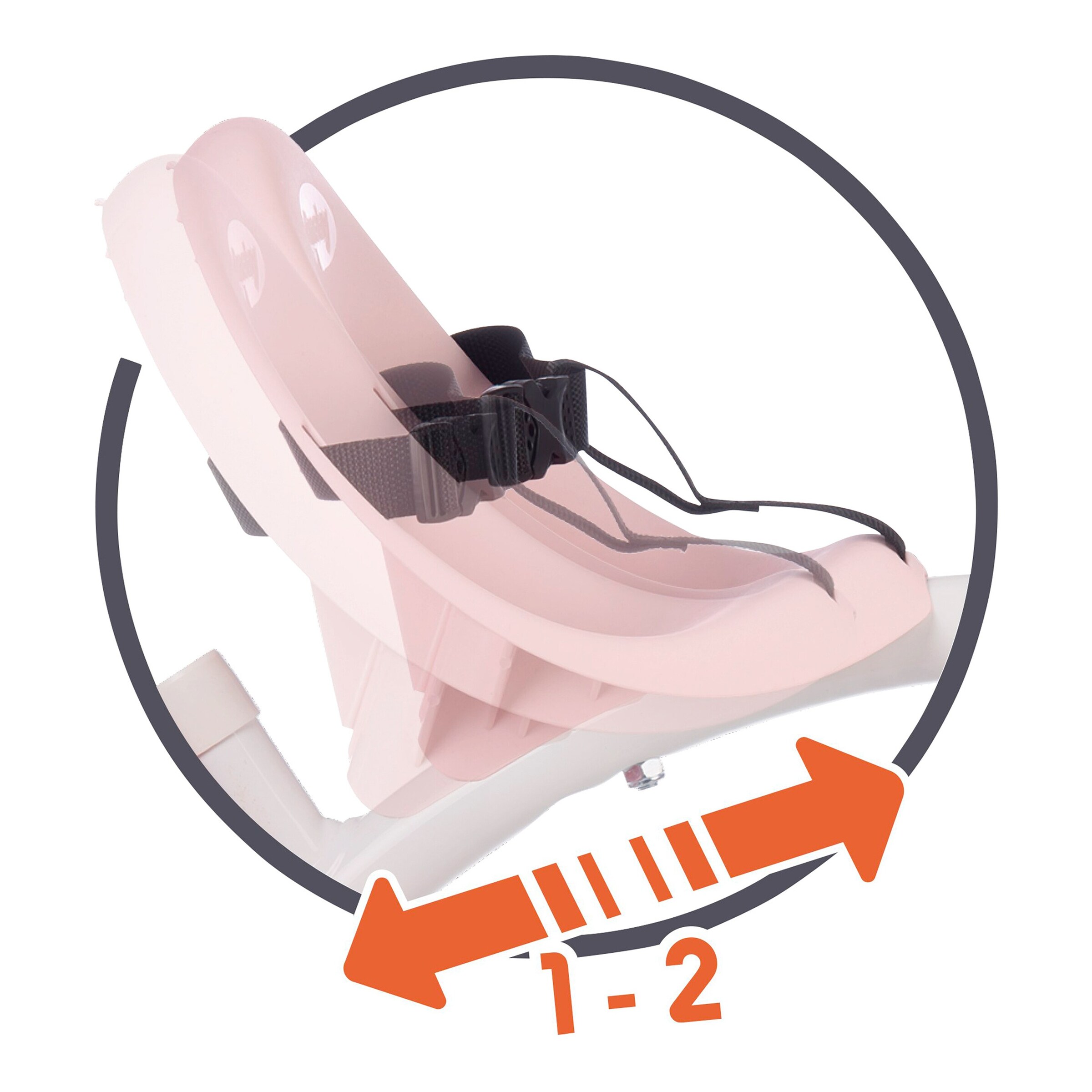 Smoby Dreirad Be Move Komfort rosa