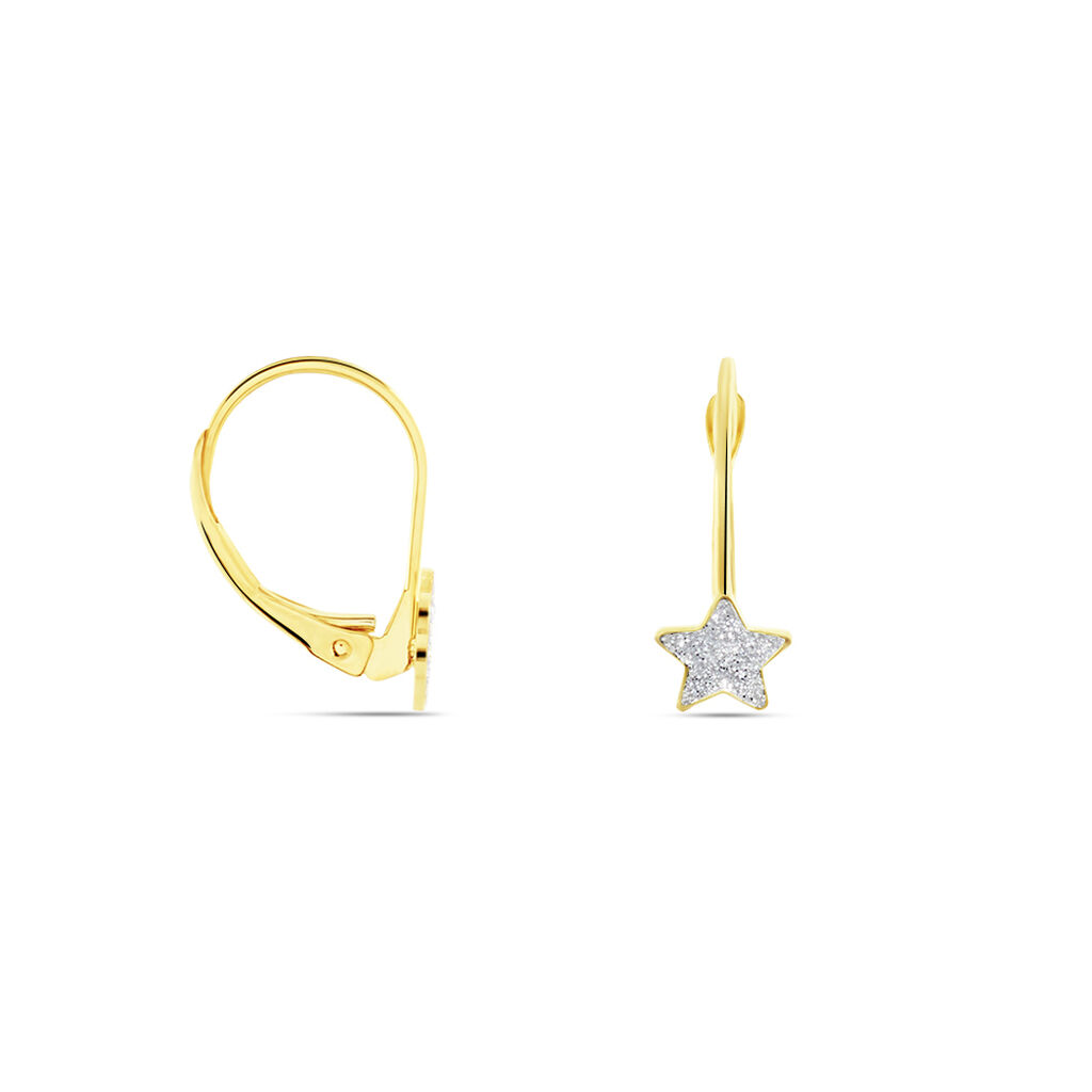 Boucles D'oreilles Chirine Or Jaune