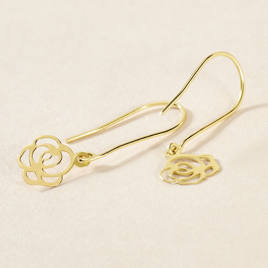 Boucles D'oreilles Pendantes Daley Or Jaune