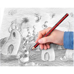 Crayon d'apprentissage tradition jumbo, HB