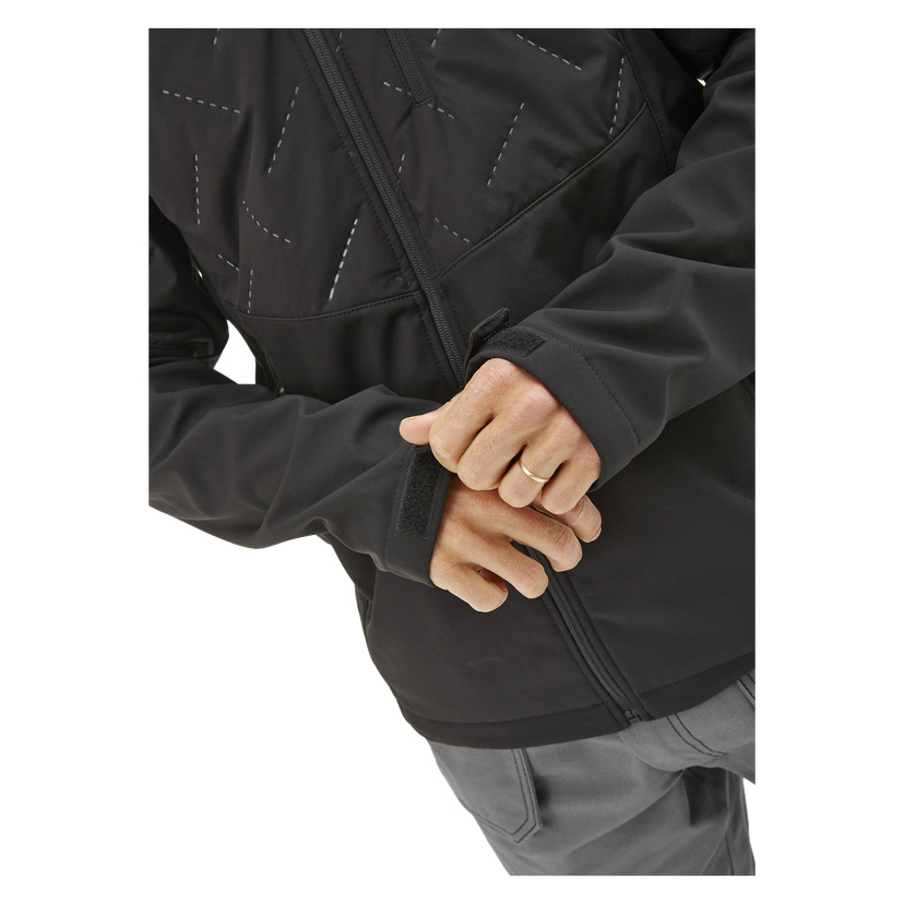 Lettfôret softshelljakke for menn M