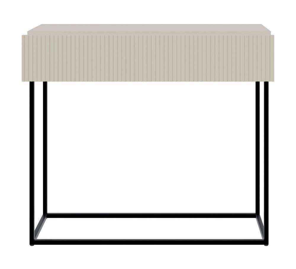 NADUVI Collection Vesper Sidetable - Greige / Zwart