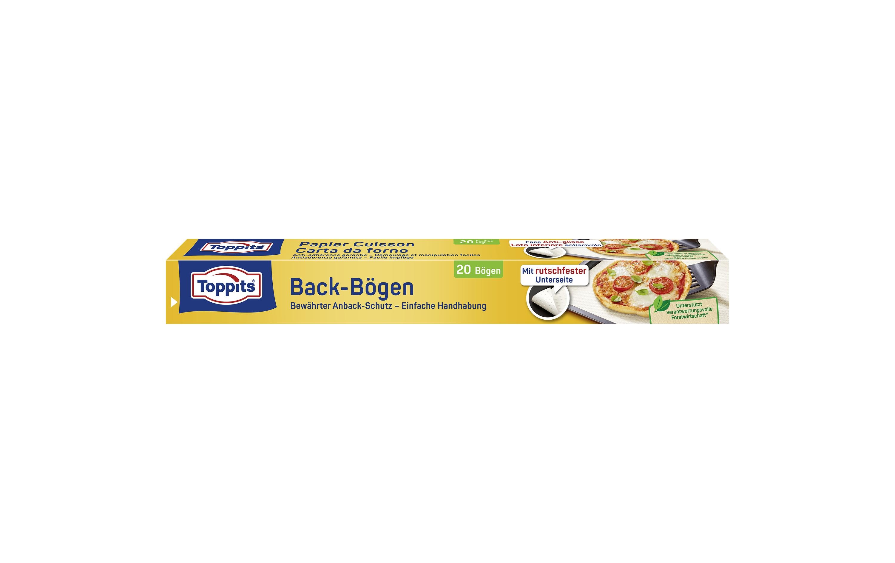 Backpapier 20 StückBackpapier mit Antihaft-Silikonbeschichtung