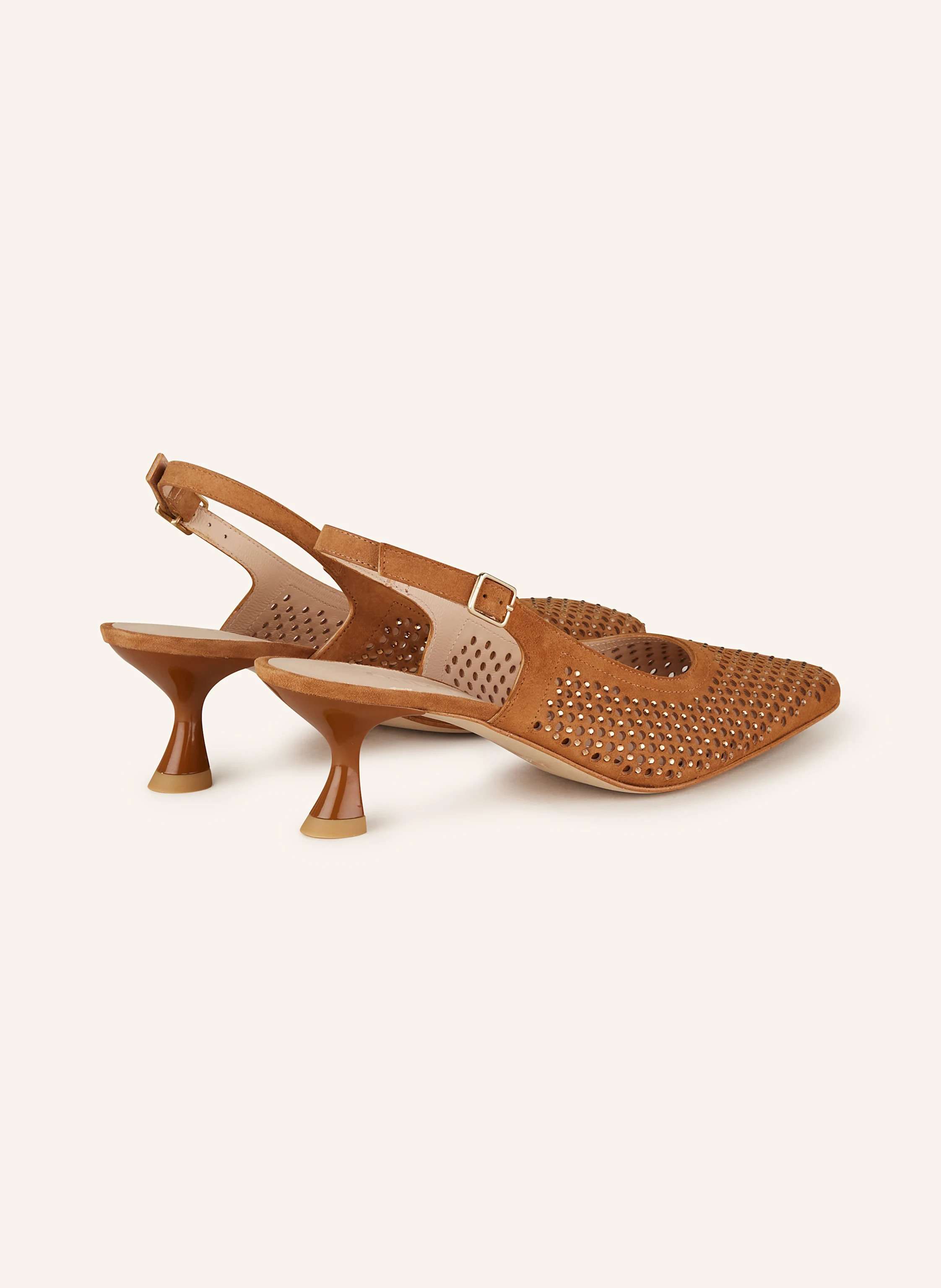 ZINDA Slingpumps MARUCA mit Schmucksteinen