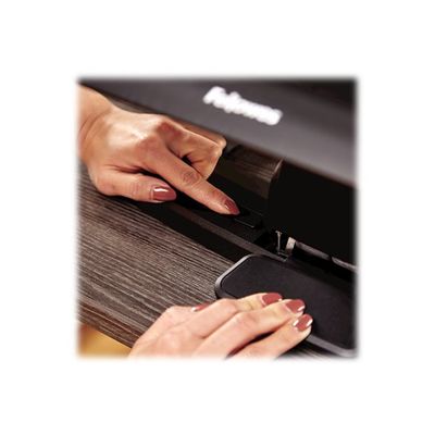 Fellowes Hana - Repose-pieds réglable en hauteur - facilement ajustable - noir
