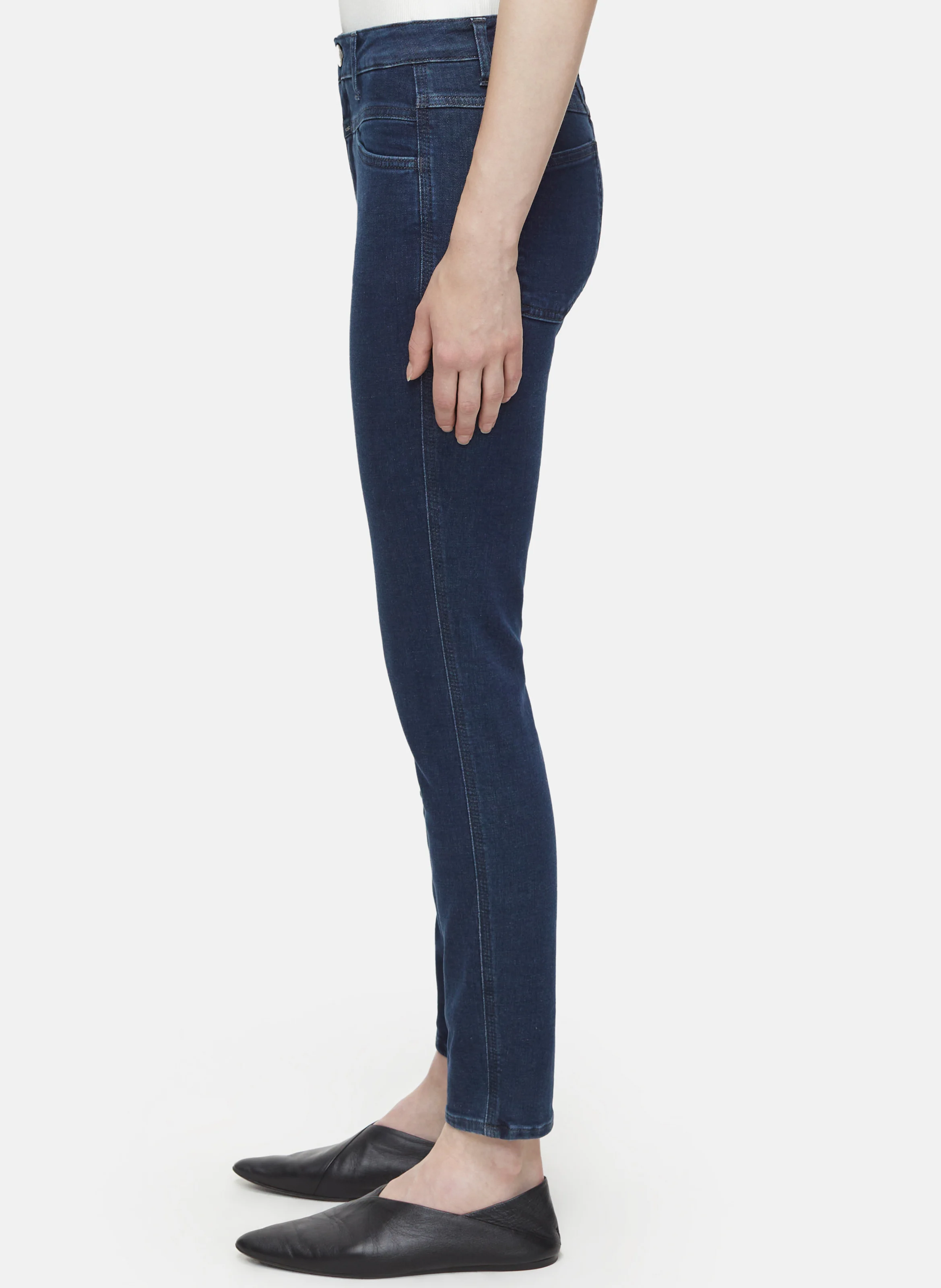 SKINNY PUSHER - Jean skinny en coton bio | Bleu