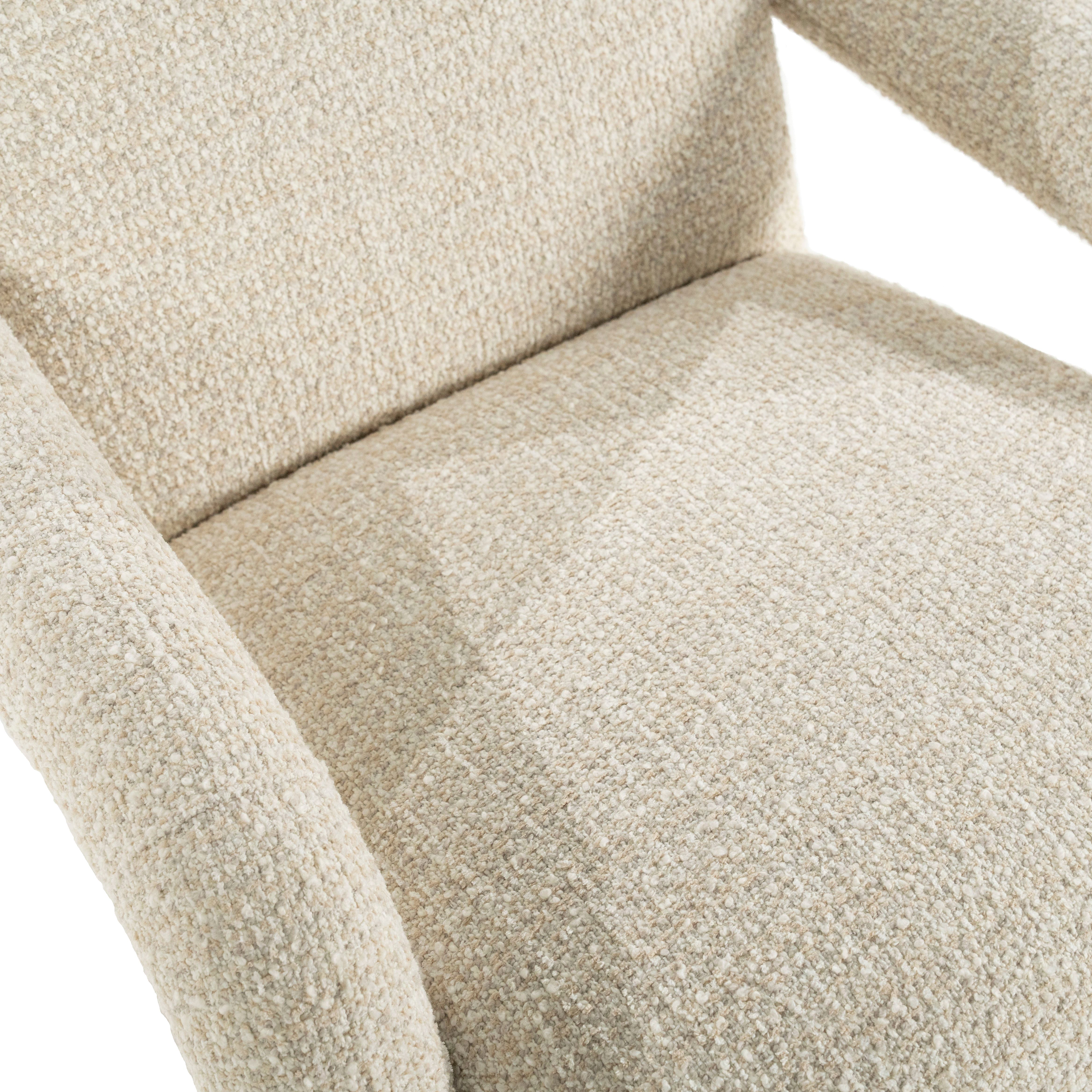 Fauteuil 96314 beige Monica B87 x D94 x H78 cm