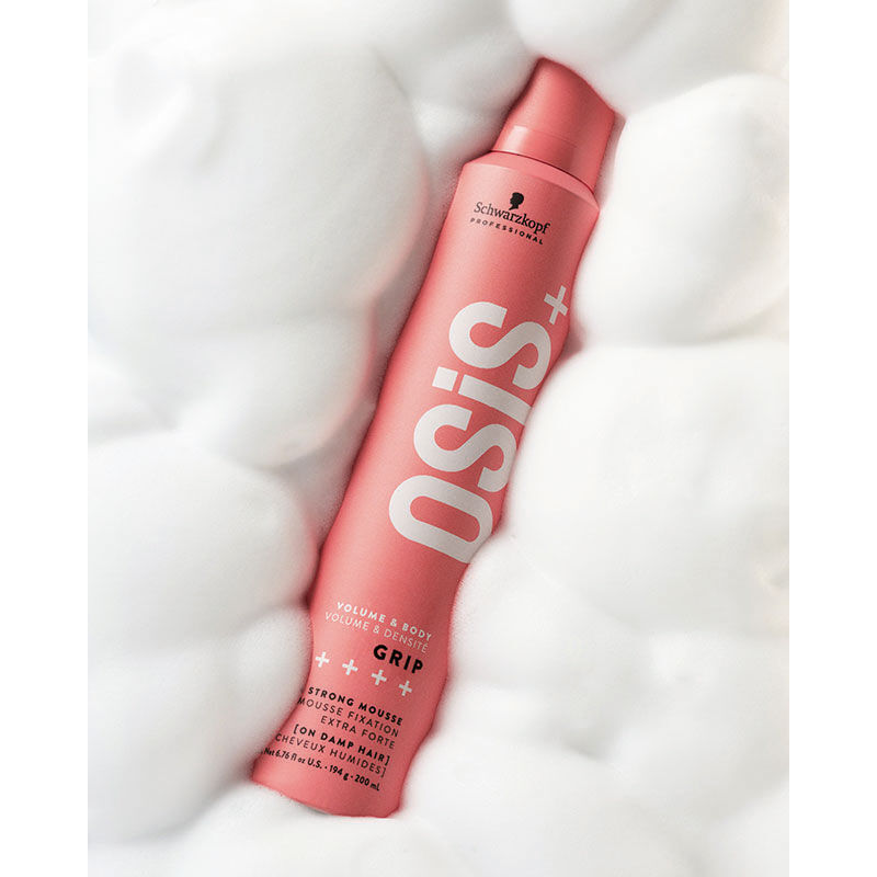 Mousse fixation forte Grip Osis+