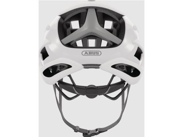 Abus AirBreaker Race Fietshelm Polar Wit