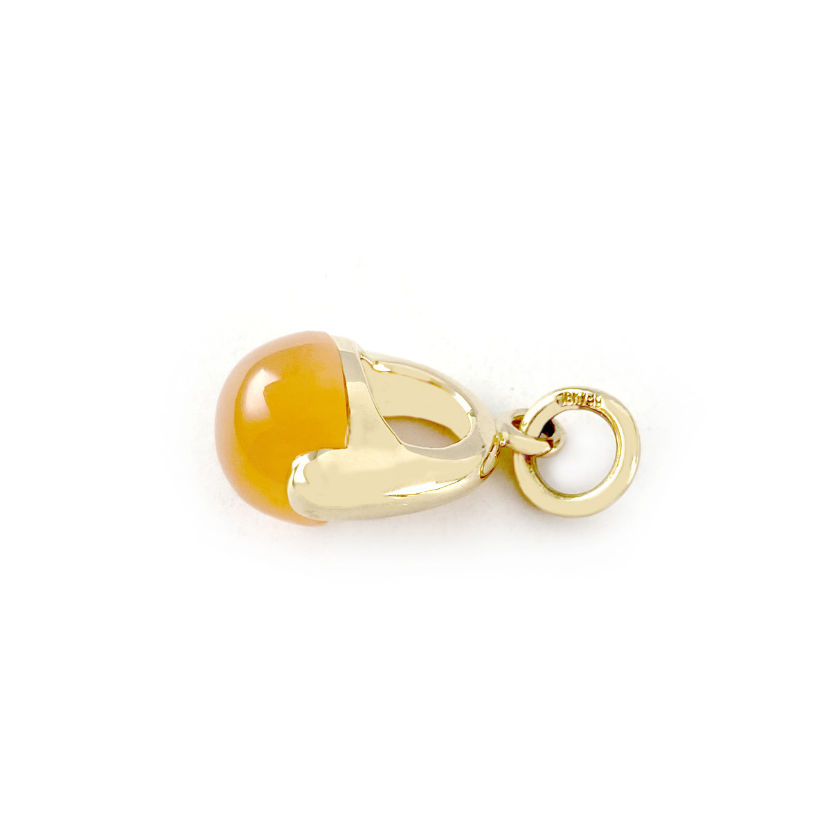 Pendentif d'occasion or 750 jaune pierre de lune