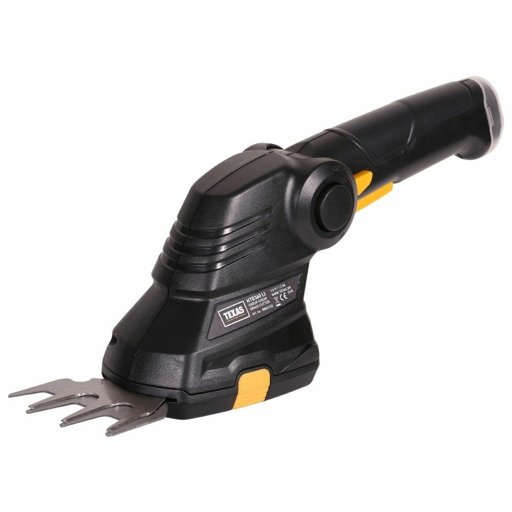 Pack cisaille à gazon 7cm taille arbuste 12cm batterie lithium texas htg360li