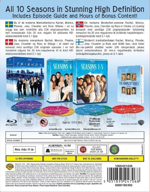 Friends Box / Venner Boks - Blu-Ray