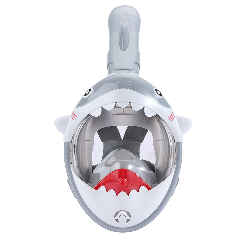 Atlantis Shark Kinder Snorkelmasker - White
