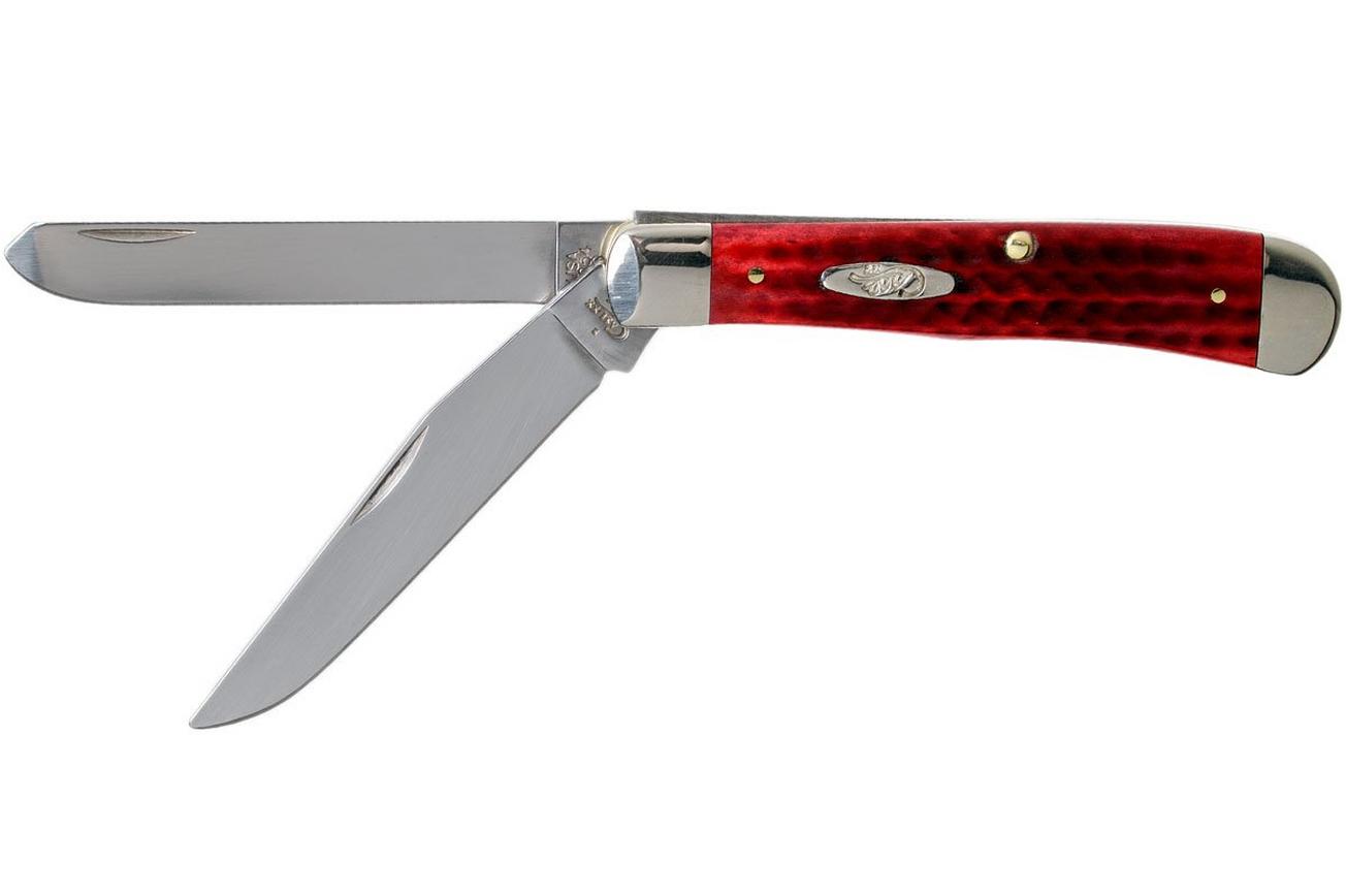 Case Trapper Pocket Worn Old Red Bone, 00783, 6254 SS zakmes