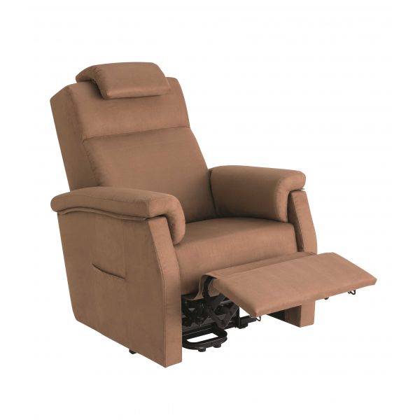 Invacare Poltrona Elétrica Fino 1 Motor Revestimento: Microfibra Camel
