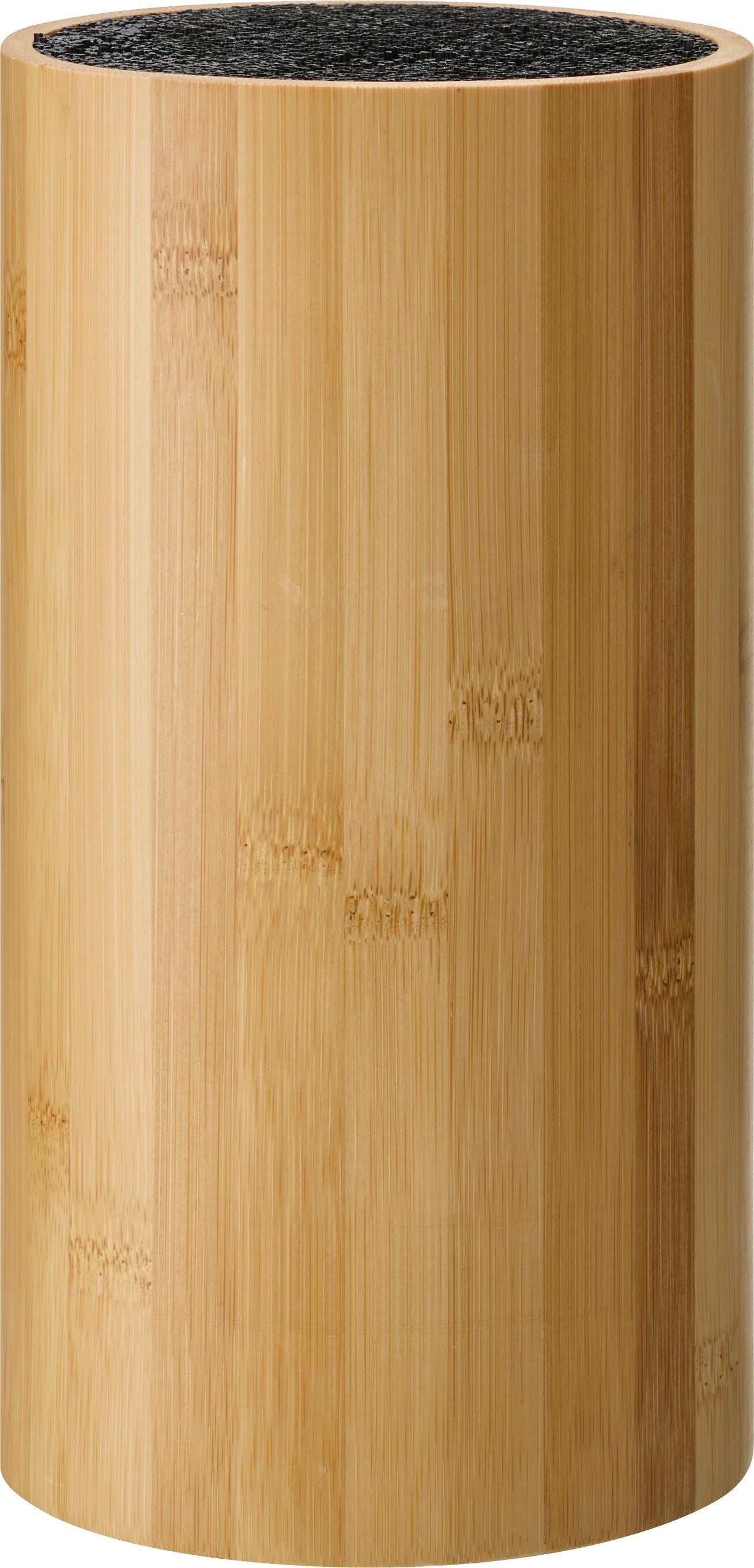 UGO Messerblock - Silber / H: 22.0 cm