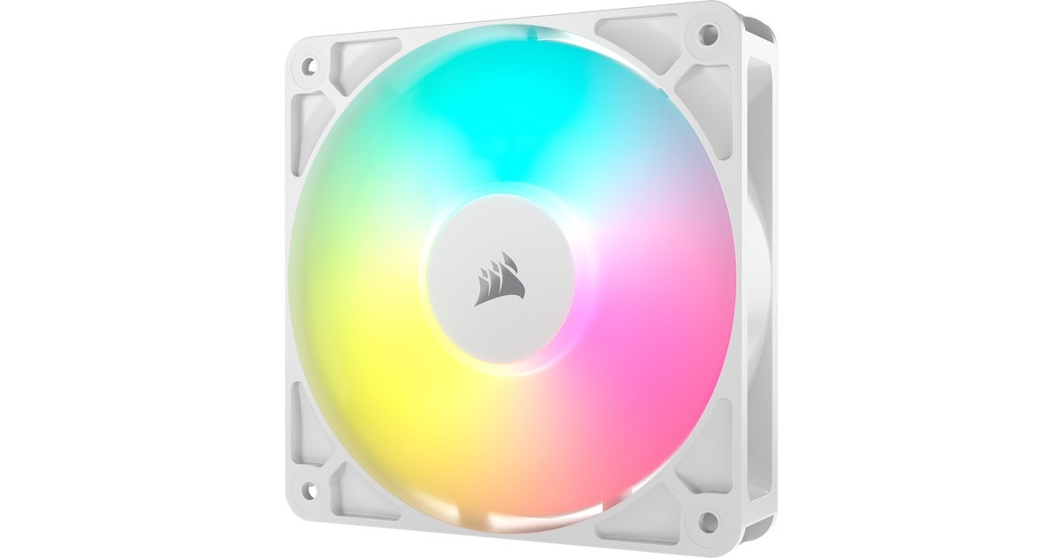 CorsairRS120 ARGB case fan  (Wit, 120 x 120 x 25 mm, PWM)