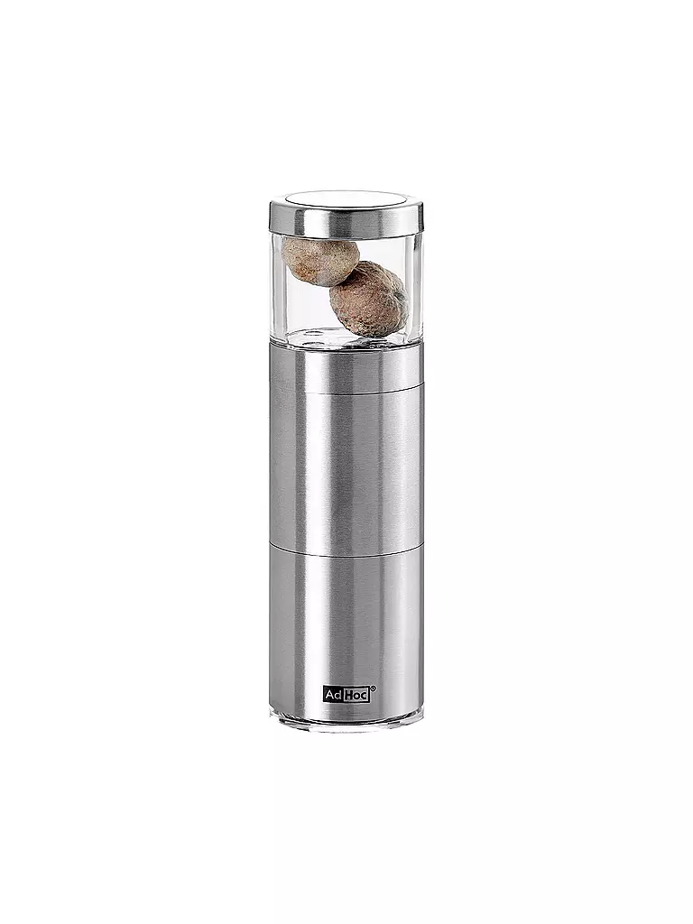 AD HOC Muskatmühle MUSKATINO 12,5cm silber