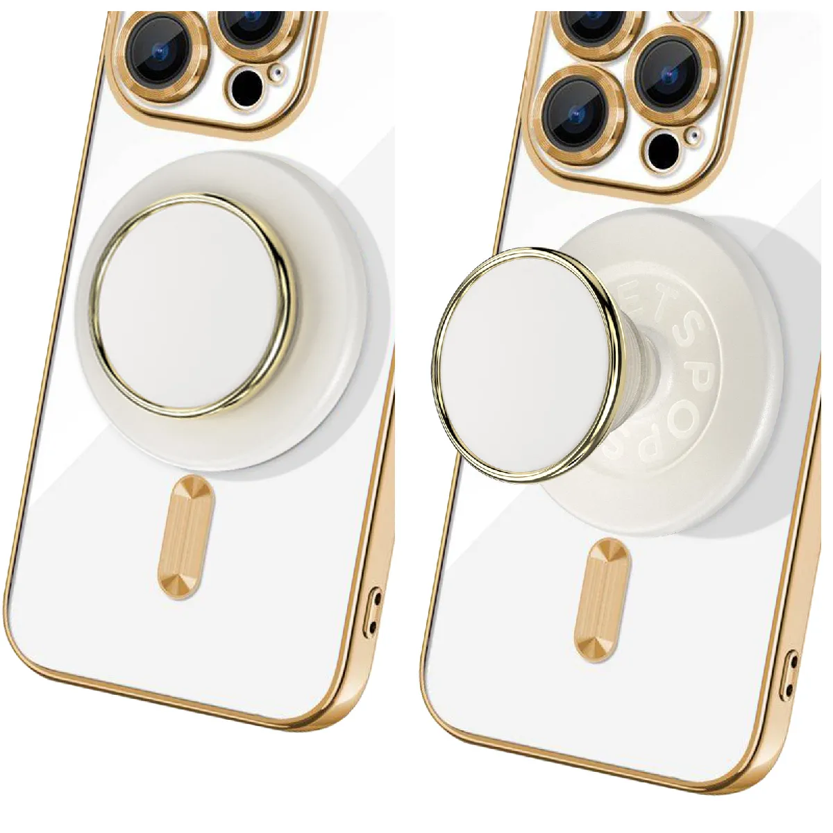 PopSockets PopGrip MagSafe Coconut Cream