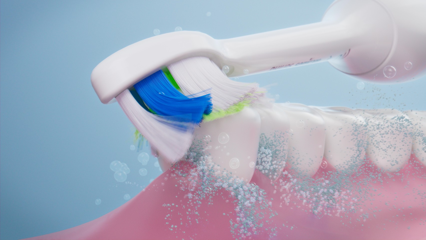Philips - Sonicare Hvid Elektrisk Tandbørste Series 6500 HX7410/02