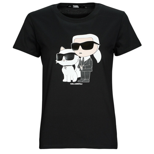 Karl Lagerfeld - IKONIK 2.0 T-SHIRT Negro